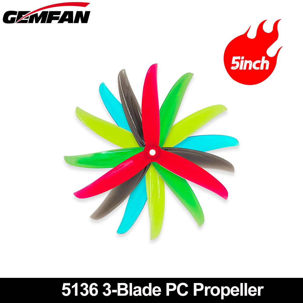 Fpv Racing Quadcopter - Gemfan VANOVER 5136 hélice de PC