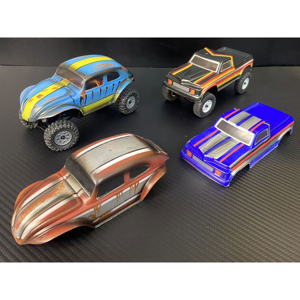 Rc Roc Hobby - Carcasa de Plástico Transparente para Hobby