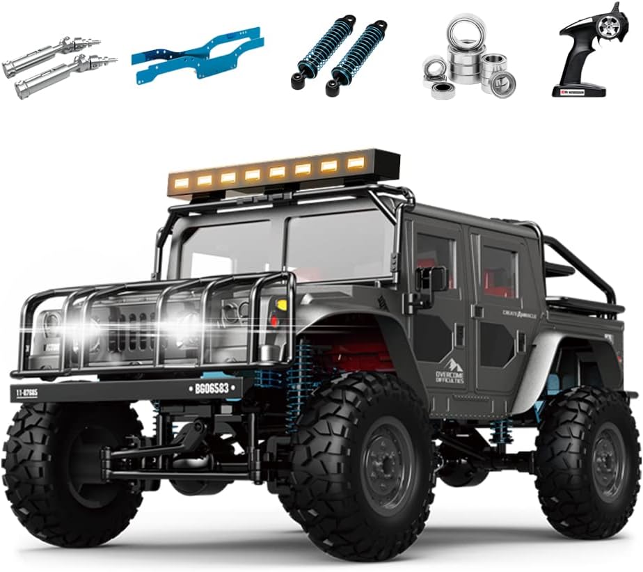 Rc Roc Hobby - Coche de Control Remoto 4x4 de