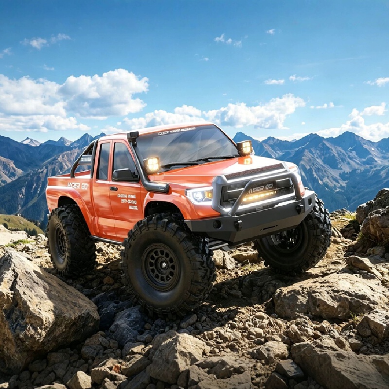 Rc Roc Hobby - MJX H8E Rc Crawler 1:8, Camioneta