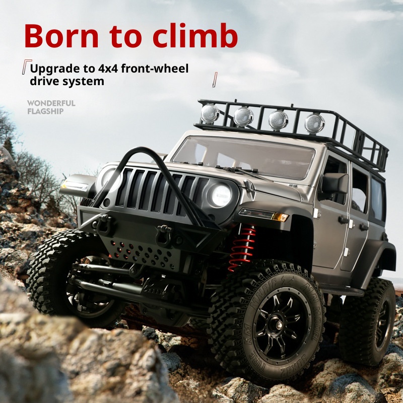 Rc Jeep Hobby - Mn Mn128 Rc Crawler 1:12 Escala