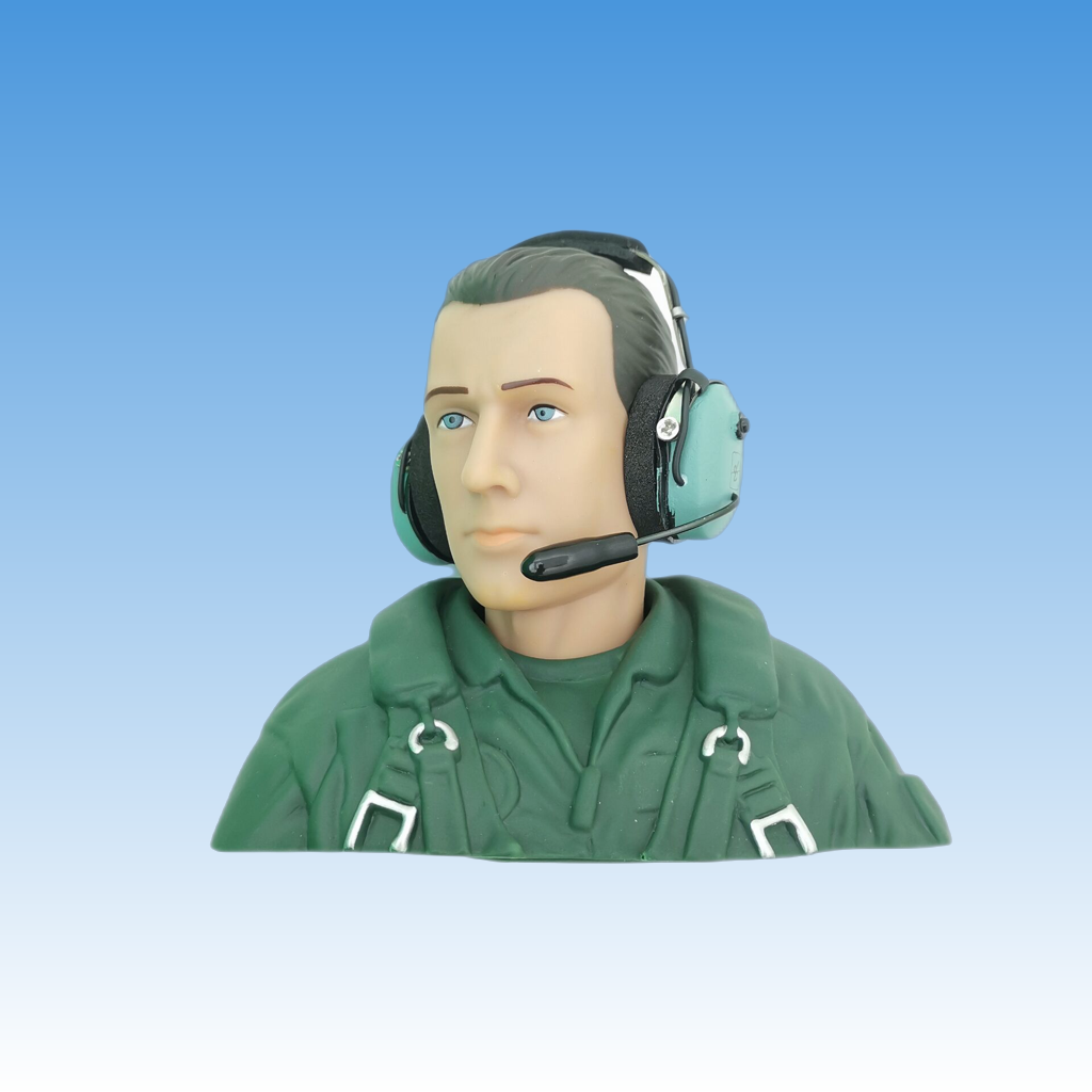 Rc Hobby Jet - Figura de piloto de juguete para