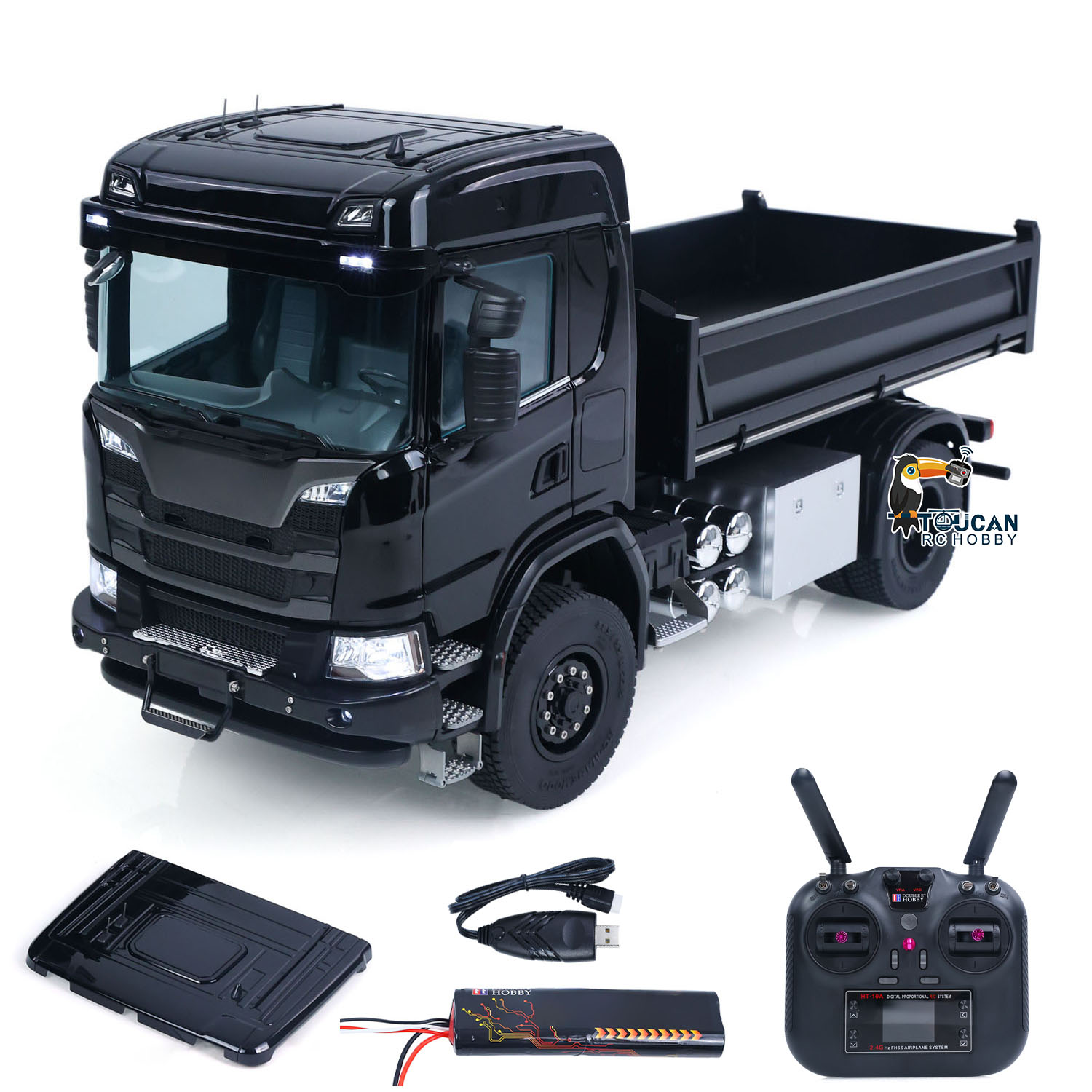 Nuevo Camión Volquete RC 4x4 C - Rc Roc Hobby reseña y precio