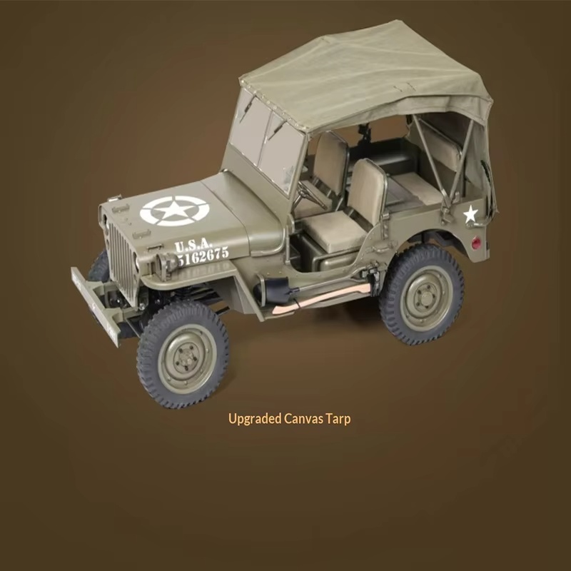 Jeep Willys RC a Escala 6, 4x4 - Rc Jeep Hobby reseña y precio