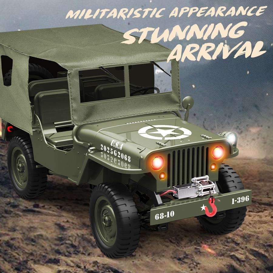 JJRC C8815 1:10 Willis Jeep RC - Rc Jeep Hobby reseña y precio