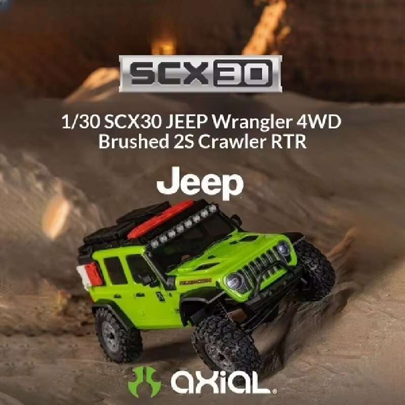 AXIAL 1/30 SCX30 Jeep Wrangler - Rc Jeep Hobby reseña y precio