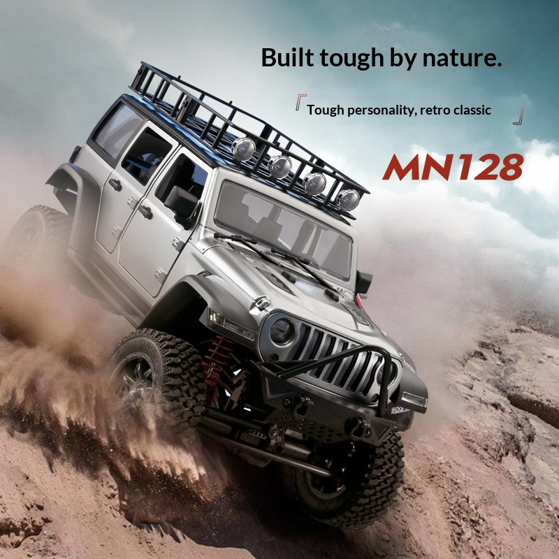 Mn Mn128 Rc Crawler 1:12 Escal - Rc Jeep Hobby reseña y precio