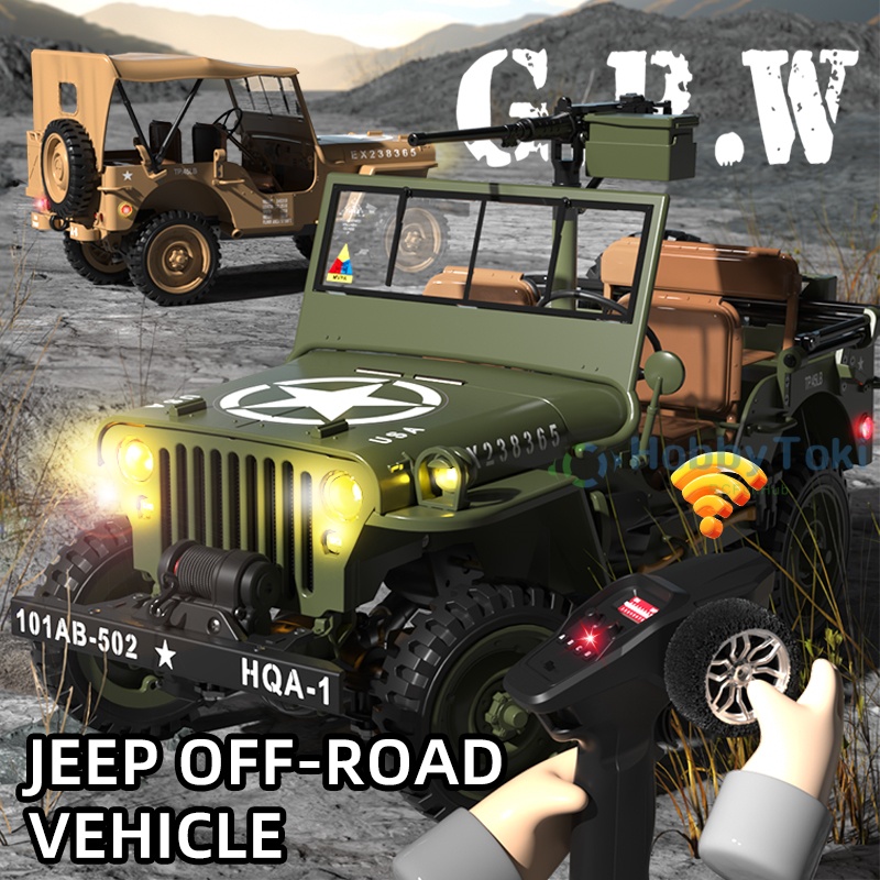1/14 US 2,4G 4WD RC Jeep coche - Rc Jeep Hobby reseña y precio