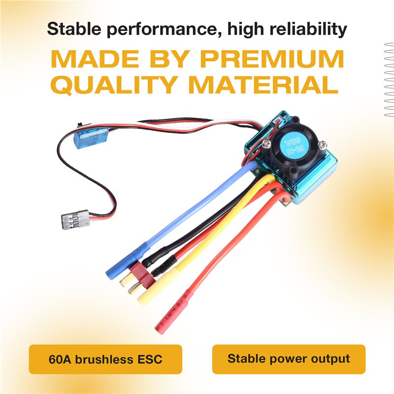 Controlador de velocidad ESC s - Rc Hobby Motors reseña y precio