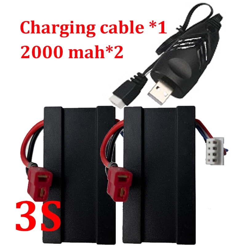 11,1 V 3000mAH 3S cargador de  - Rc Hobby Wholesale reseña y precio