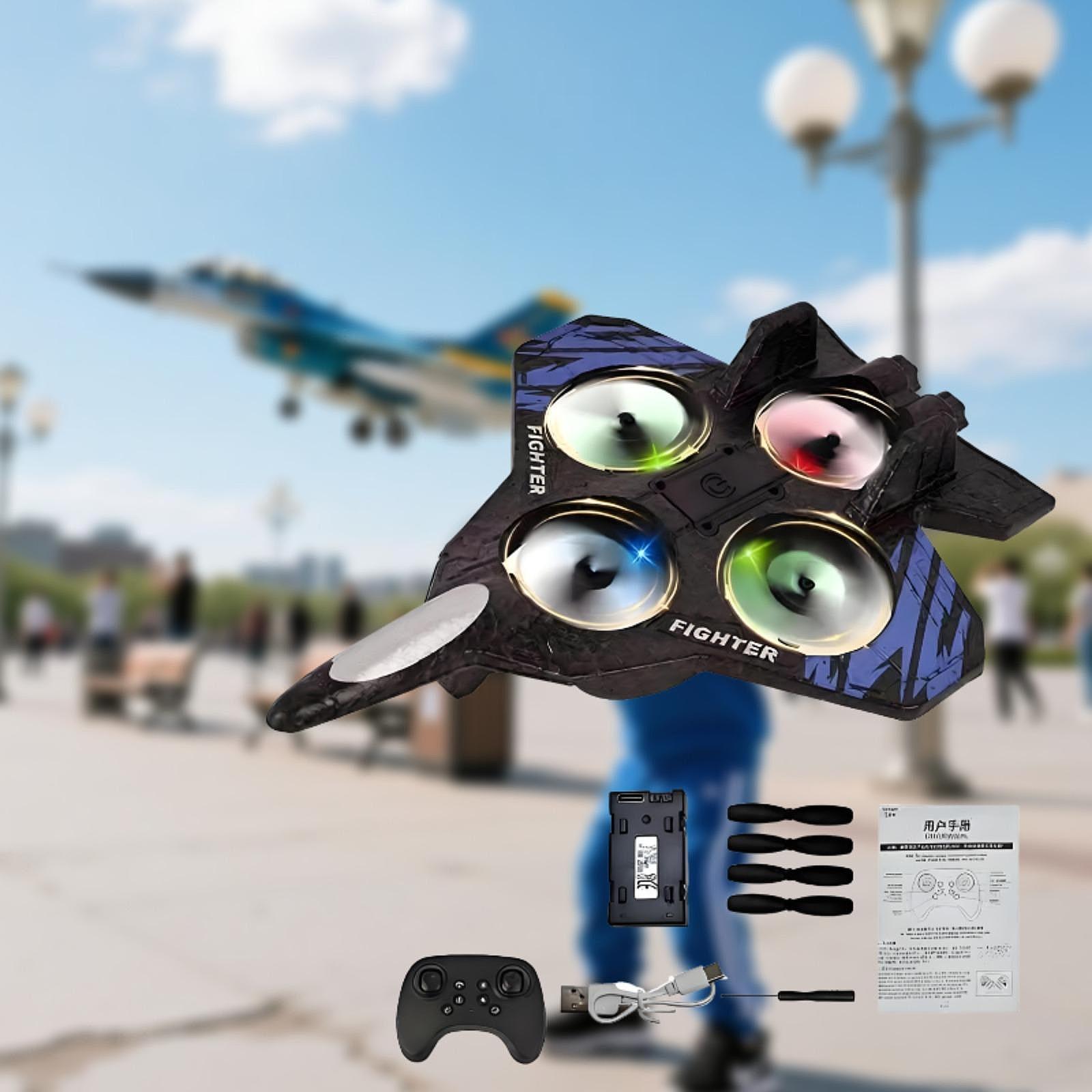 Avión de Control Remoto con Lu - Rc Hobby Jet reseña y precio