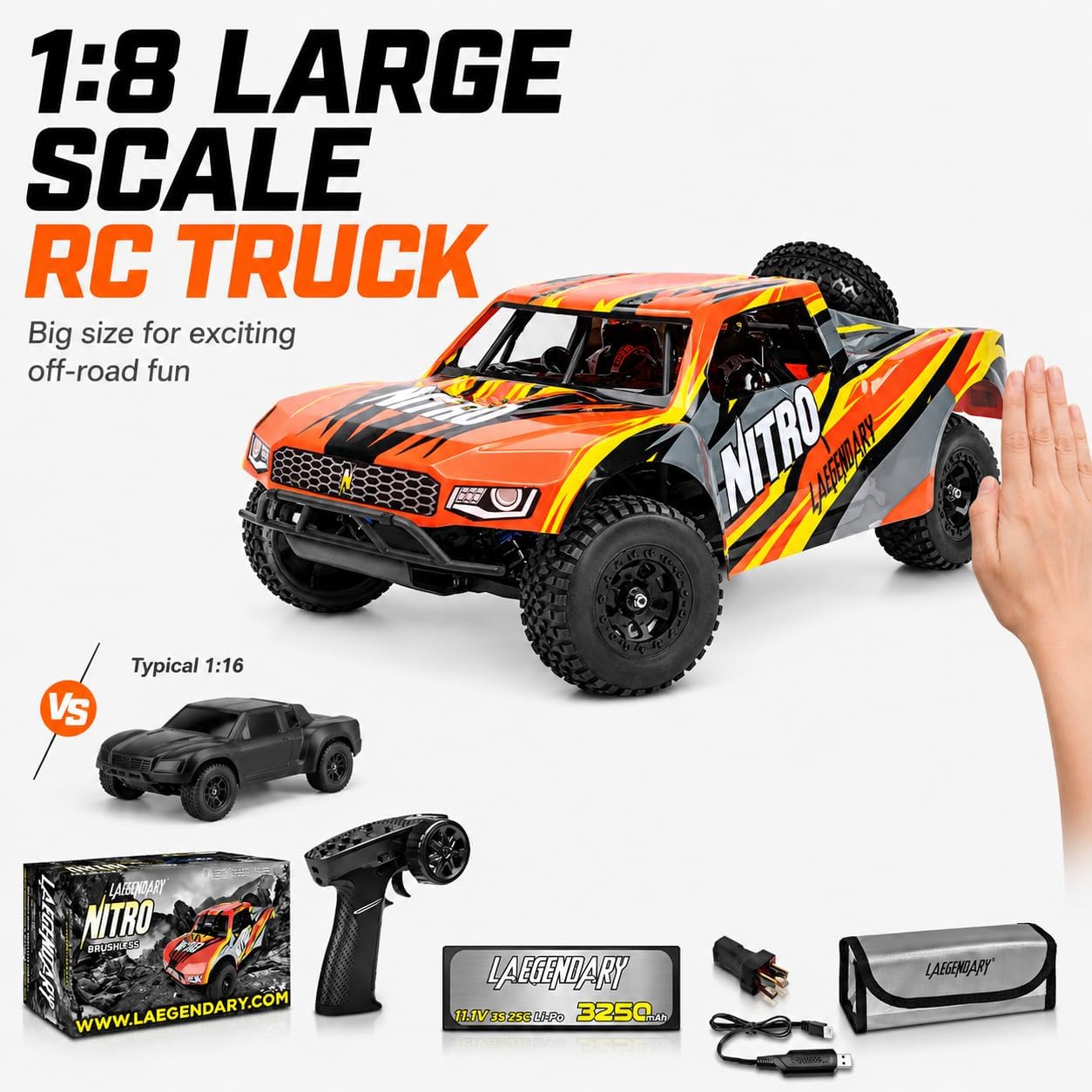 Camioneta Todoterreno con Trac - Rc Roc Hobby reseña y precio