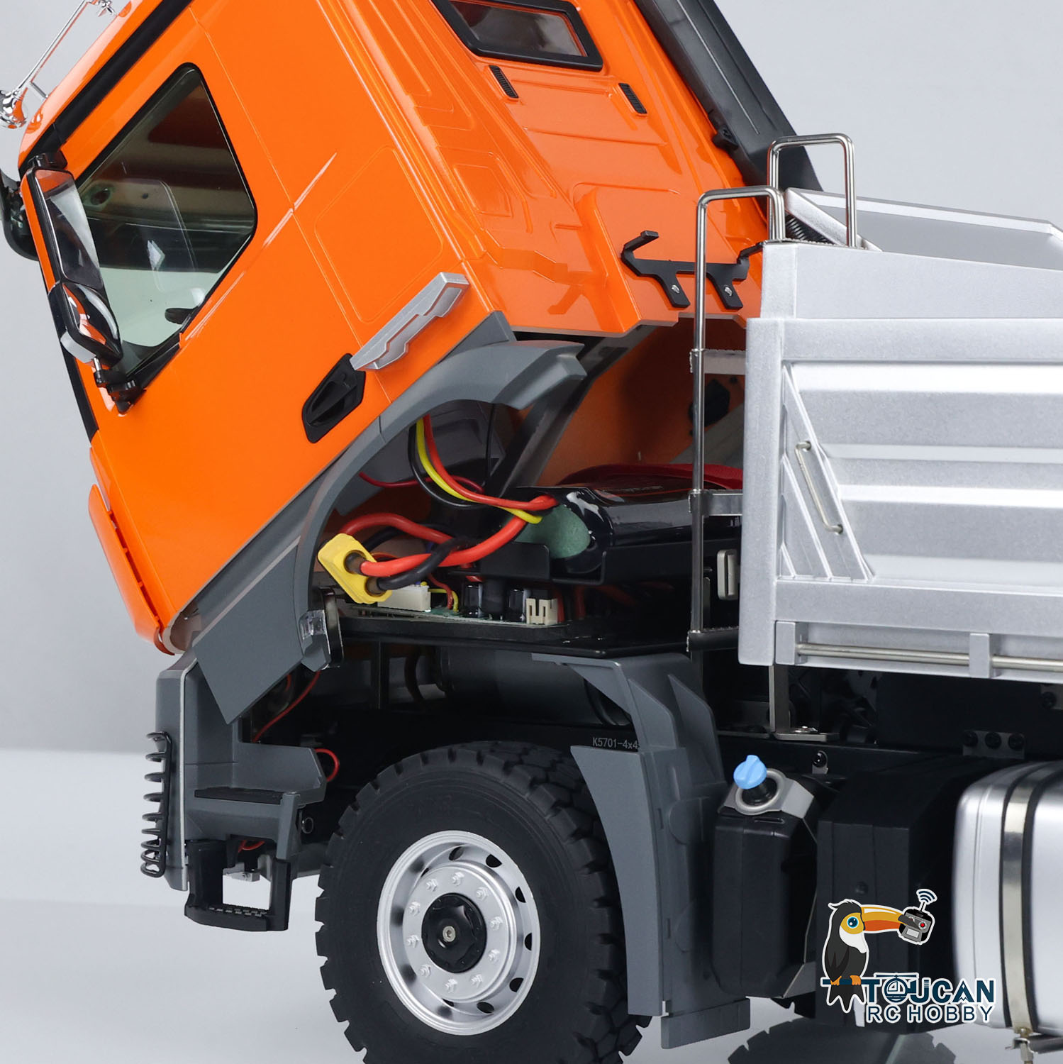 Camión volquete 4x4 RTR Kaboli - Rc Roc Hobby reseña y precio