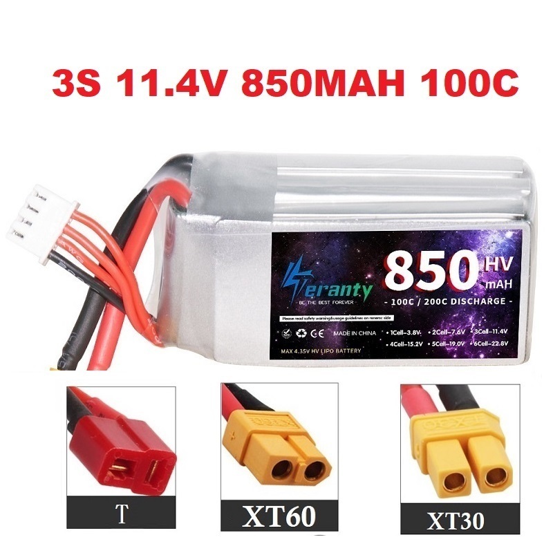 1/2/3 Uds TERANTY 3S 11,4 V ba - Fpv Racing Quadcopter reseña y precio